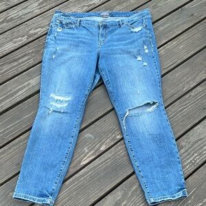 Torrid Feel the Fit Mid-rise Skinny Jeans